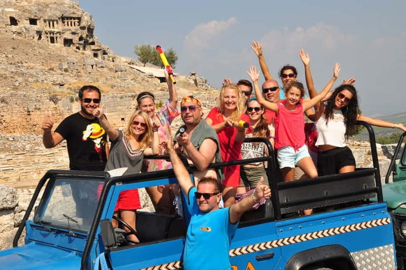4x4 Jeep Safari - TLOS-SAKLIKENT WİTH BBQ LUNCH - Hotel Pickup, Drive Time, and What 10 Hours Really Means