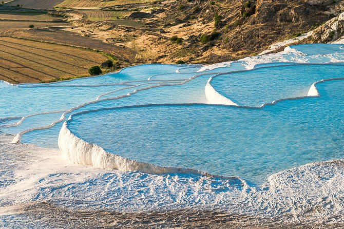 5-Day Aegean Tour - Gallipoli, Troy, Ephesus, Kusadasi, Pamukkale - Pamukkale Travertines and Hierapolis: White Terraces and Roman Hot Springs