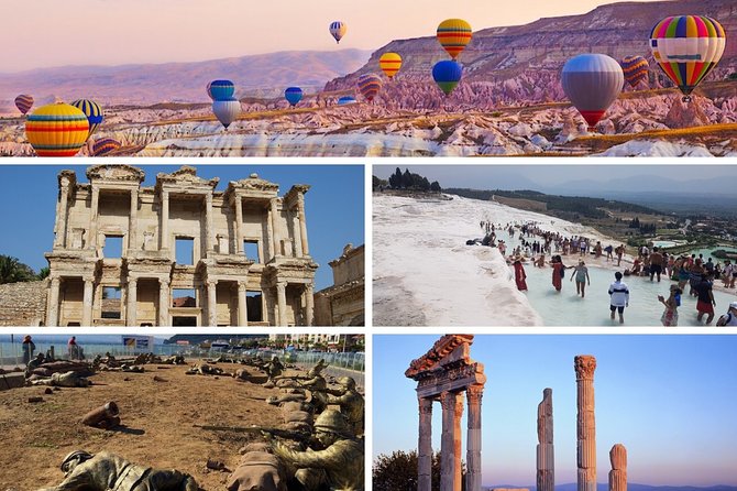 6 Days Turkey Tour Cappadocia, Pamukkale, Ephesus, Gallipoli Troy - Day 2 to Kusadasi: Troy’s Walls and Pergamon’s Big Ruins