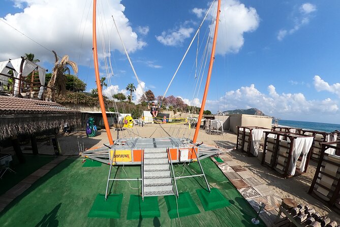 Adrenaline is at its peak with the human slingshot - Kleopatra Plaj launch day, and what meeting point means for you