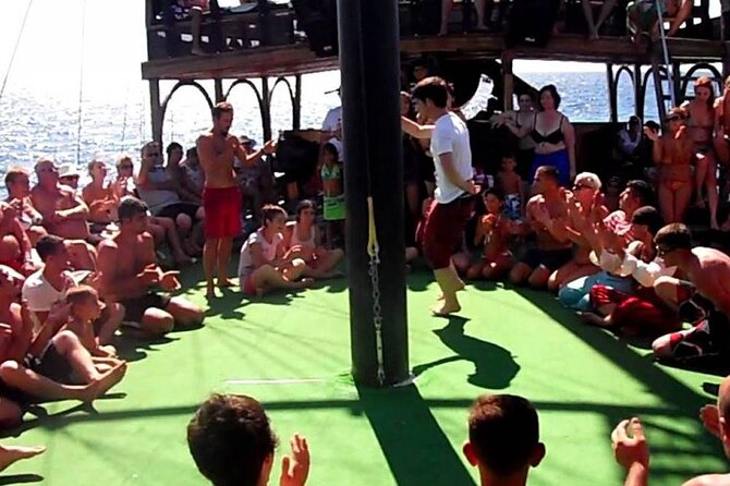 Alanya All Inclusive Pirate Boat Trip With Hotel Transfer - Stop 1: Alanya harbor departure and the coast you’re cruising through