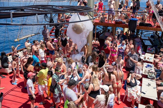 Alanya Boat Trip with Lunch and Hotel Pickup Pirate Adventure - Cleopatra Beach swimming break: where the water time pays off