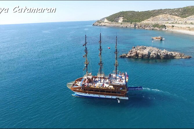 Alanya Catamaran Boat Trip incl. Lunch and drinks - Out at sea: how the swim and snorkel time works