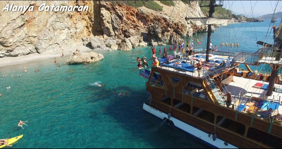 Alanya: Catamaran Boat Trip with Swim Stops and Sunbathing - Price and Time: What You Get for Around $29