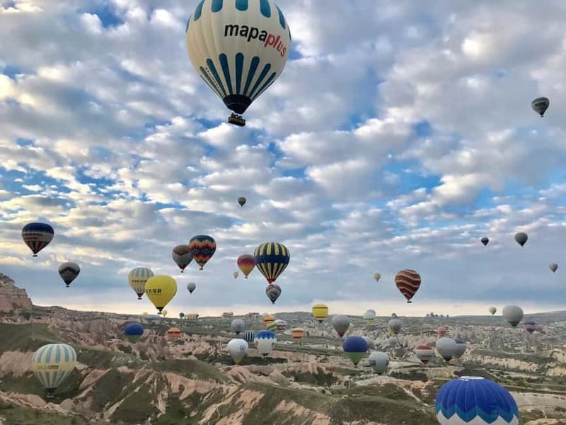 Alanya & city of Side: Cappadocia 2-Day Guided Excursion - Hot air balloon option, book through the guide and plan for early morning
