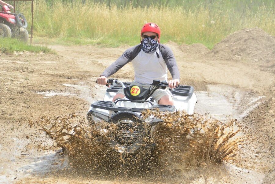 Alanya: Forest Quad-Bike Excursion with Hotel Pickup - Mud, dust, and the river crossing you should dress for
