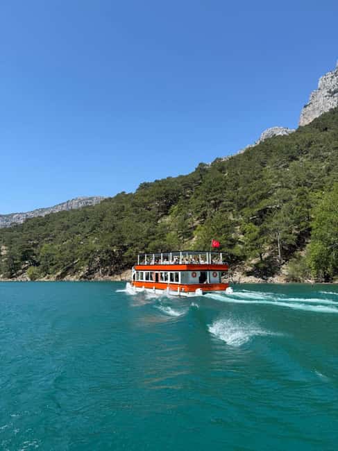 Alanya: Green Canyon Full-Day Boat Tour with Lunch & Drinks - Boarding the boat: what comfort looks like on this tour