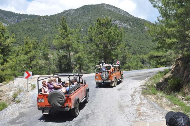 Alanya Jeep Safari: Dim Cave, River & Nature Adventure - The start in Alanya and the panoramic photo stop you’ll actually use