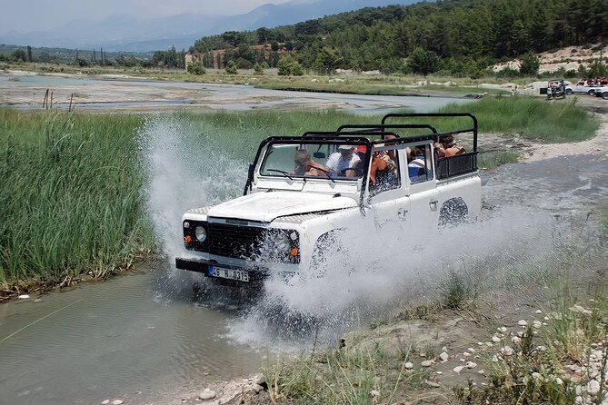 Alanya Jeep Safari with Off-Road, Lunch & Roundtrip Transfer - The Waterfall Swim Stop: Crystal Water and the Real Reason People Bring Water Guns