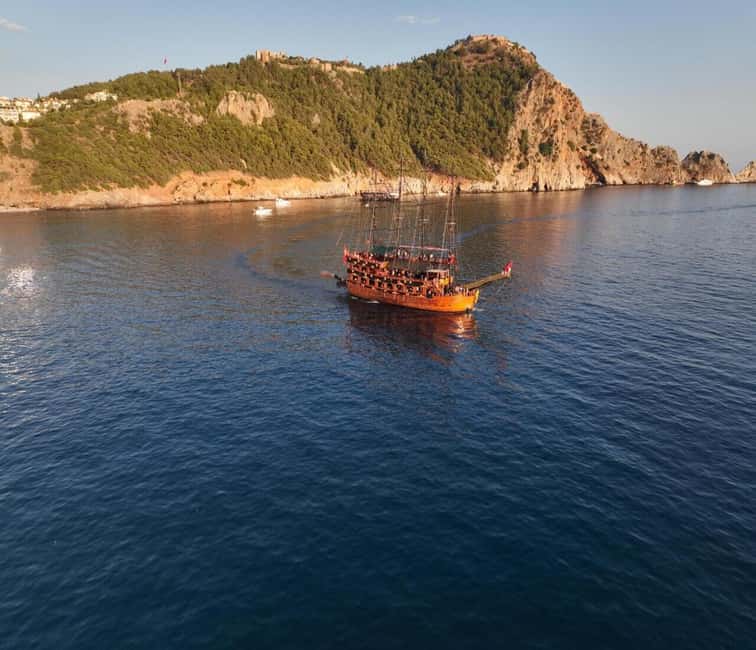 Alanya: Luxury Pirate Boat with Lunch & Unlimited Drinks - Key Points at a Glance