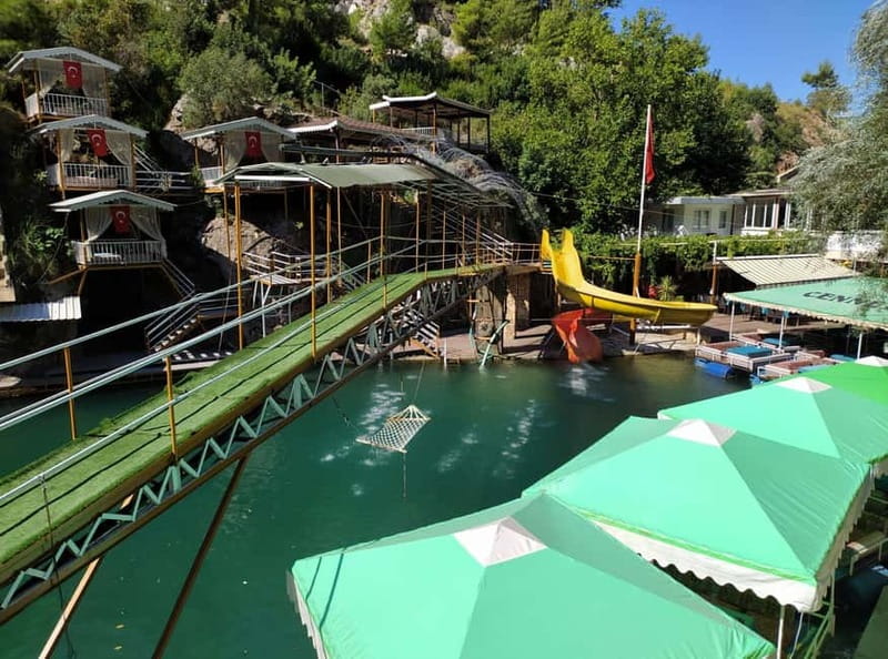 Alanya: Nature Adventure at Dim Cave & Dim River with Lunch - Oba Canyon waterfalls: cooling wind and high-altitude views