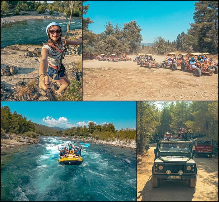 Alanya Outdoor Adventure: Rafting, Jeep & Quad w/Lunch - White-Water Rafting in the Taurus Mountains: Wet, Wild, Guided
