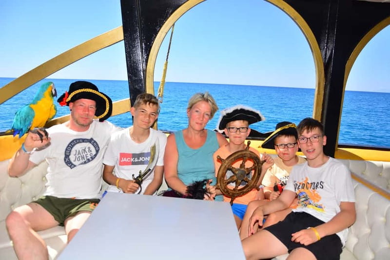 Alanya: Party Pirate Boat Trip w/Meal, Drinks, Pickup Option - Entertainment On Board: Foam Party, Shows, and Crew Energy