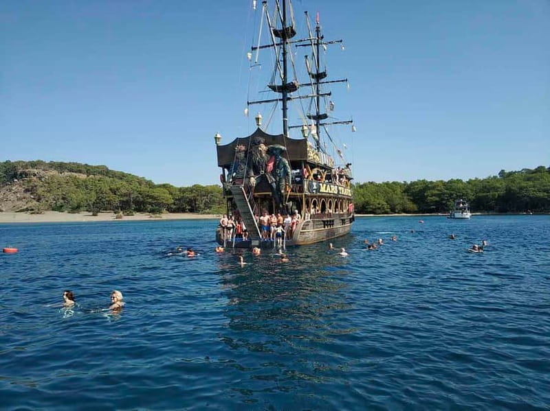 Alanya: Party Pirate Boat Trip w/Meal, Drinks, Pickup Option - Getting From Your Hotel to the Port Without Losing Your Morning
