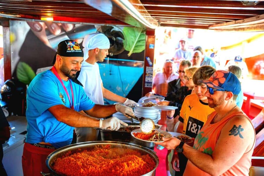 Alanya: Pirate Boat Tour with Food and Drinks - Phosphorus Cave Break: Free Time Plus Another 20-Minute Swim