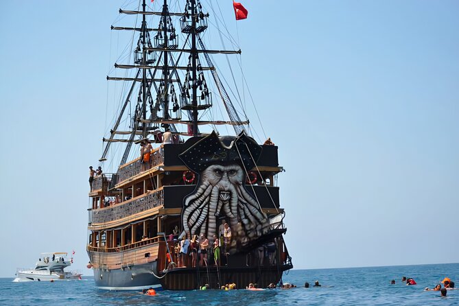 Alanya Pirate Boat Trip with Lunch & Free Soft Drinks - Key things that make this Alanya pirate boat different