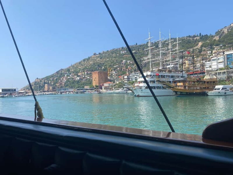 Alanya: Pirate Boat with Pickup, Lunch, & Unlimited Drinks - Cleopatra Beach from the boat, then the shift to Ulas Beach