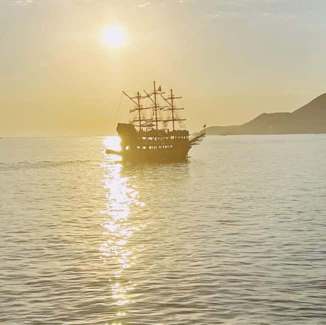 Alanya Pirate Sunset Cruise w/ Foam Party & Optional Drinks - Price and time, what you actually get for $18