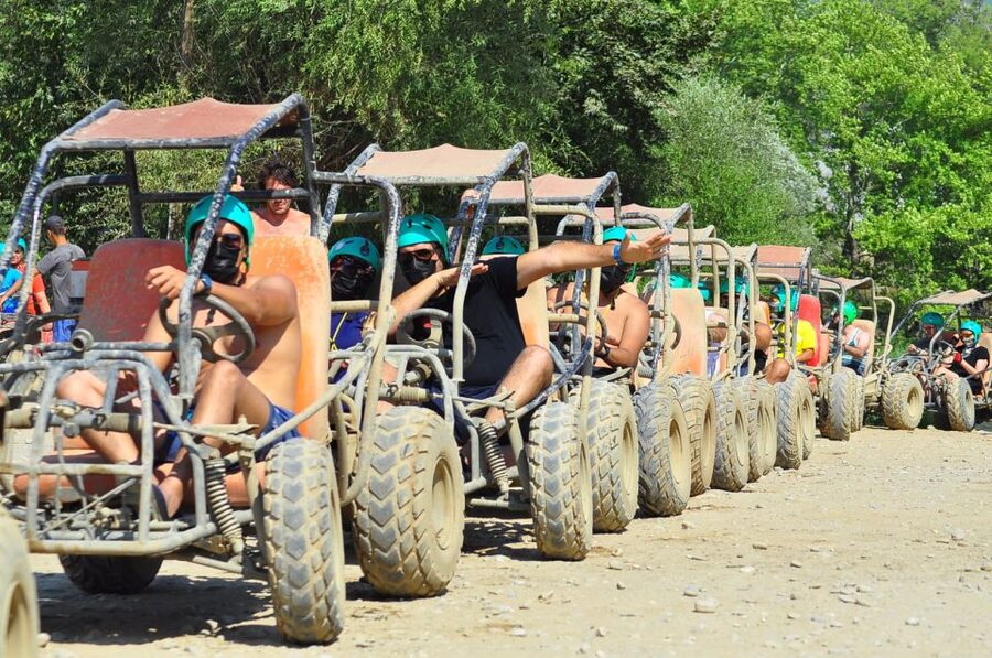 Alanya: Rafting, Zipline, Quad, Buggy, Jeep Tour with Lunch - Rafting the 14 km, 10-rapid run, plus how to stay comfortable