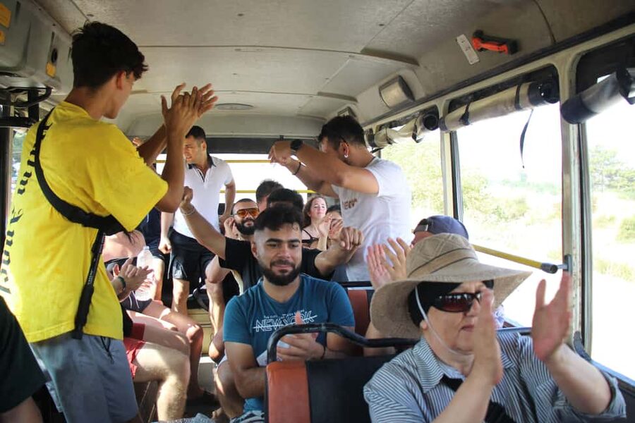 Alanya: Sapadere Canyon by Cabrio Bus w/ Cave & Lunch - Getting to Sapadere: Pickup, Panorama Photos, and the Mahmutlar View