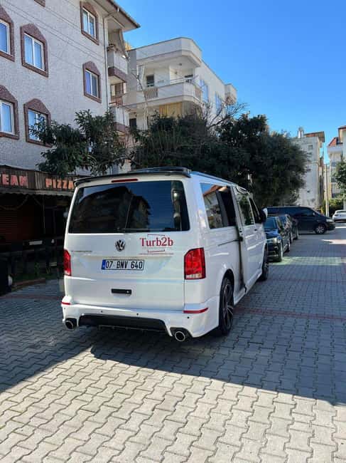 Alanya Sunset Tour: Cable Car, Castle & Kleopatra Beach - The stop-by-stop flow, from terrace views to the Cleopatra Beach swim
