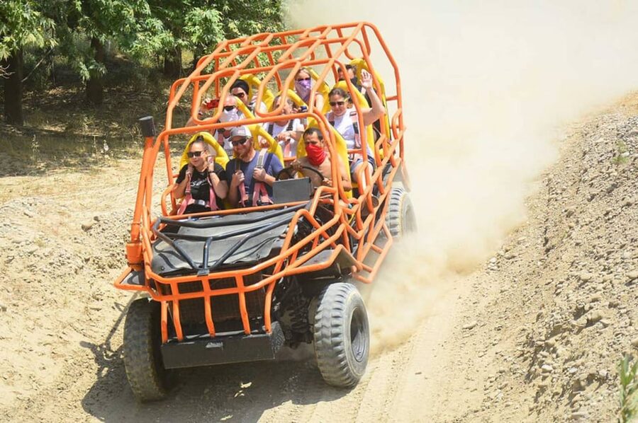 Alanya: Super Combo Quad, Buggy, Rafting & Zipline w/Lunch - White-water rafting for about two hours, where safety and fun meet