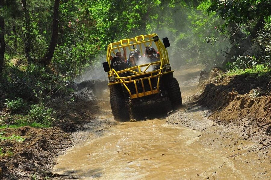 Alanya: Super Combo Quad, Buggy, Rafting & Zipline w/Lunch - Zipline timing and what the ride is like in practice