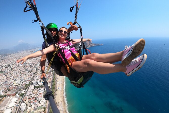 Alanya Tandem Paragliding Experience - The landing on Cleopatra Beach you’ll actually remember