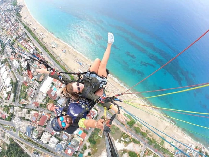 Alanya: Tandem Paragliding Experience with Video Option - From Taurus Mountains to Cleopatra Beach: The Big Picture