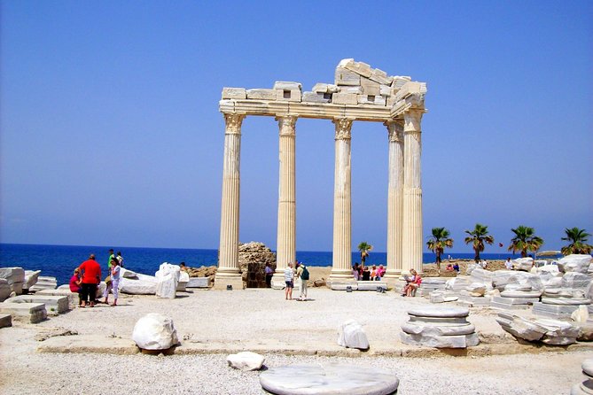 Ancient Perge, Aspendos Amphitheater and City of Side Tour - Break Moments: The Local Shop Stop and the Waterfall Question
