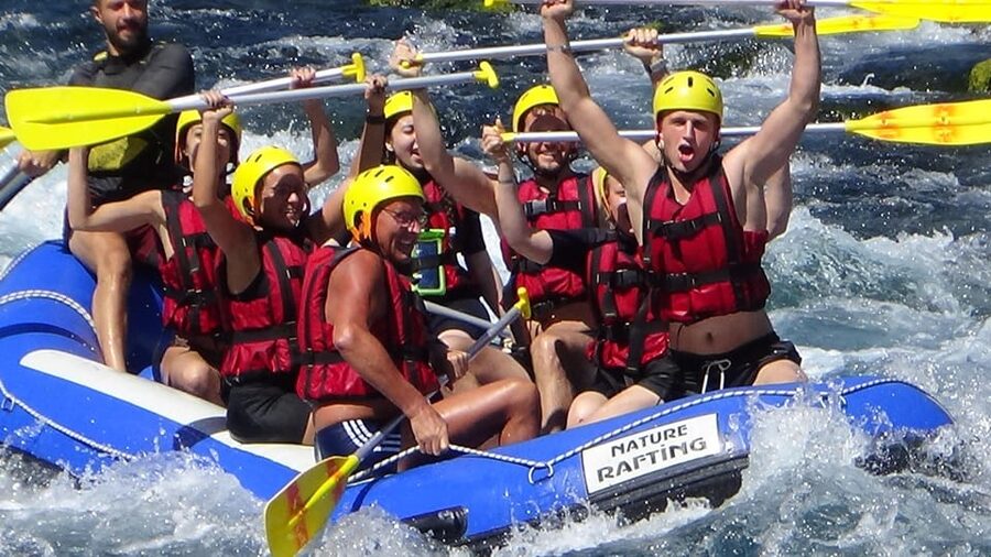 Antalya Adventure Tour: Canyoning and Rafting - The 8-hour schedule, lunch break, and transfer timing that affects your day