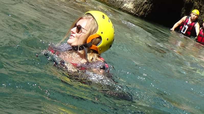 Antalya Adventure Tour: Canyoning and Rafting - Canyoning upstream, about 1.5 hours of rock jumps and cool-water fun