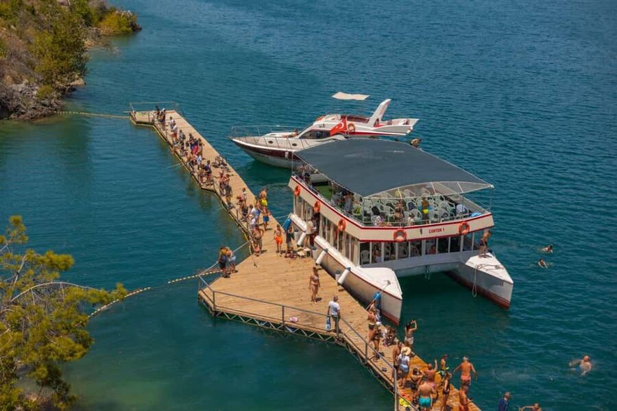 Antalya/Alanya: Green Canyon With Boat&Lunch - Fishing in the canyon: equipment provided, fun even if you are a beginner
