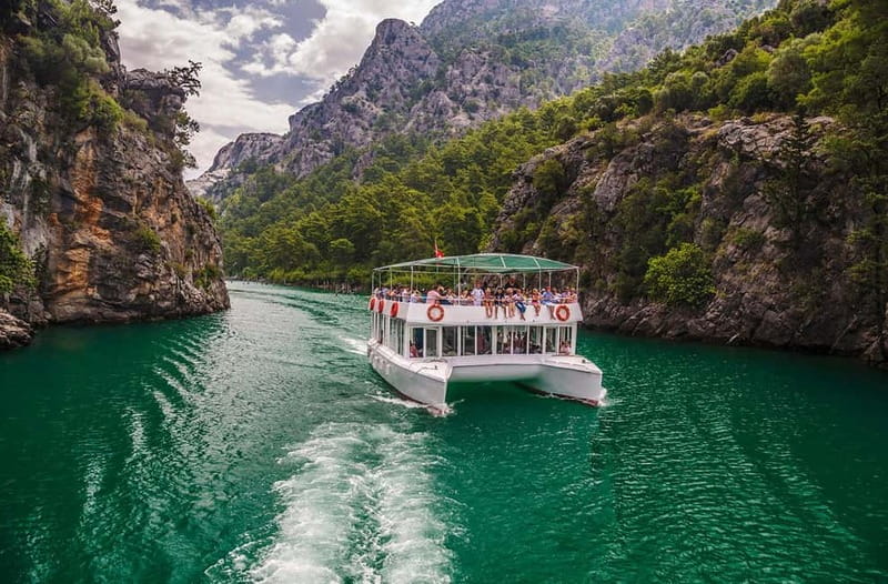 Antalya-Alanya-Side: Green Canyon Boat with Lunch&Transfers - What $29 per person really buys you