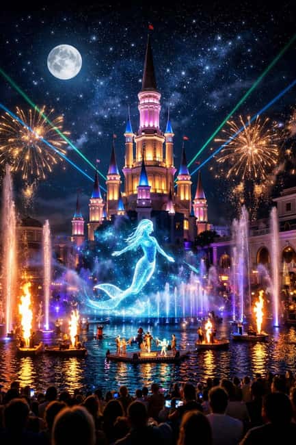 Antalya,Alanya,Side,Kemer Land Of Legends Night Show - A $6 night show with real hotel pickup