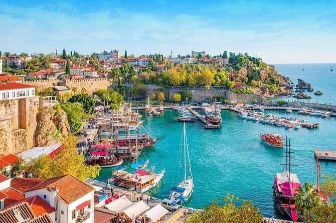 Antalya All-Inclusive City Tour with Cable Car, Boat & Waterfalls - Lower Düden Waterfalls: Photo Time First, Then Cable Car Views Over the Sea