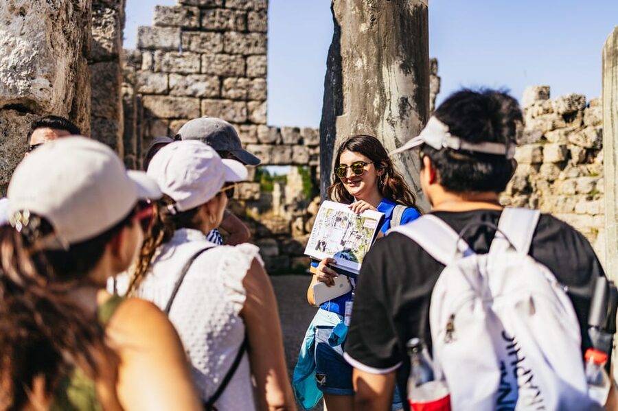 Antalya: Ancient Perge, Aspendos Theater & City of Side Tour - Aspendos Theater: one of the best-preserved stages in the Roman world