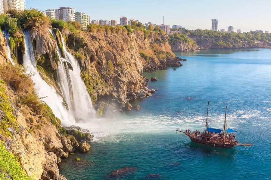 Antalya: Beach & Waterfalls Boat Trip w/ Lunch & Soft Drinks - Lunch onboard: a real meal, not just a break