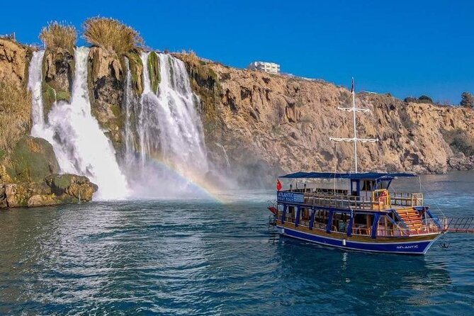 Antalya / Belek / Lara : Waterfall Boat Trip w/ Lunch and Drinks - Kundu Harbor boarding: two decks, one smooth start from Belek