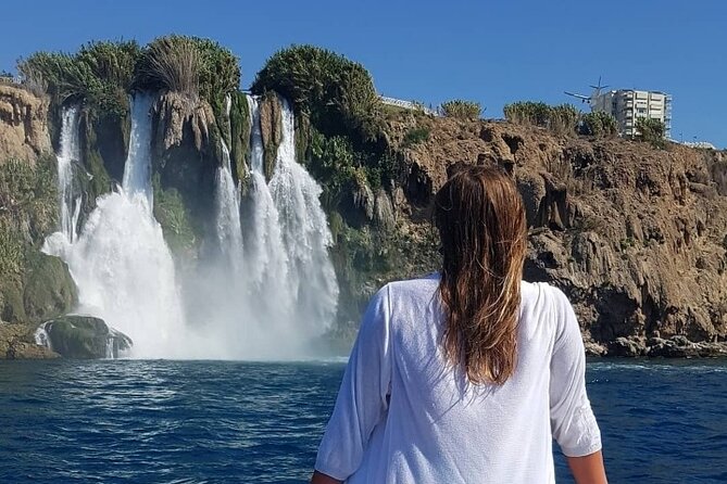 Antalya / Belek / Lara : Waterfall Boat Trip w/ Lunch and Drinks - Lower Düden Waterfalls Stop 2: onboard barbecue lunch plus your first swim break