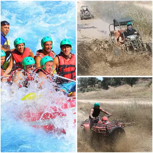 Antalya: Buggy or Quad and Rafting Tour with Lunch - Getting picked up around Antalya takes the stress out