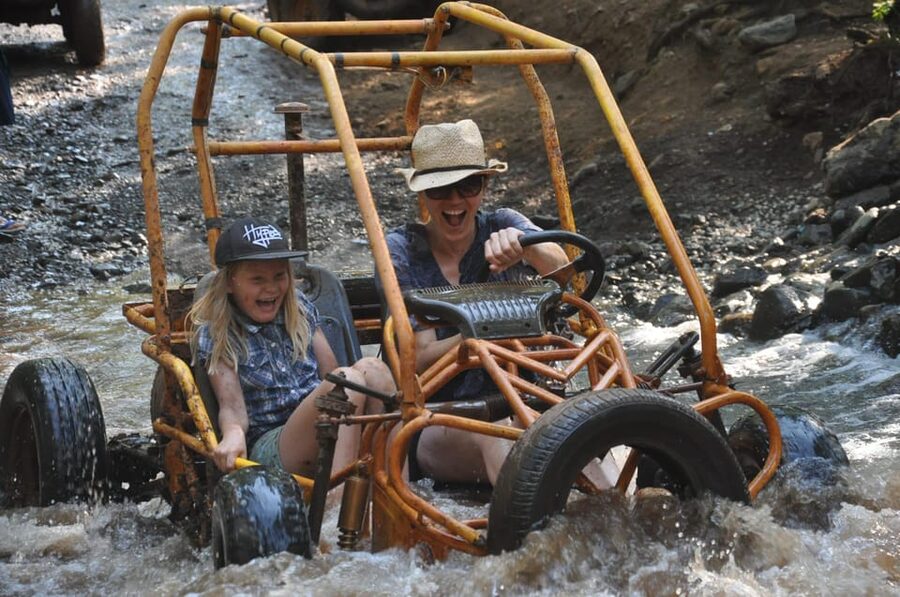 Antalya: Buggy Safari with Family Drive Option - Refreshments and the tricky part: water, dust, and splashes
