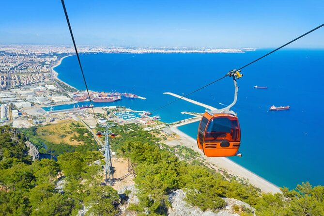 Antalya City Tour Full-Day Boat Tour Cable Car and Waterfall Peerless&Excellent - Tünektepe Teleferik: The Cable Car View That Puts Antalya on the Map