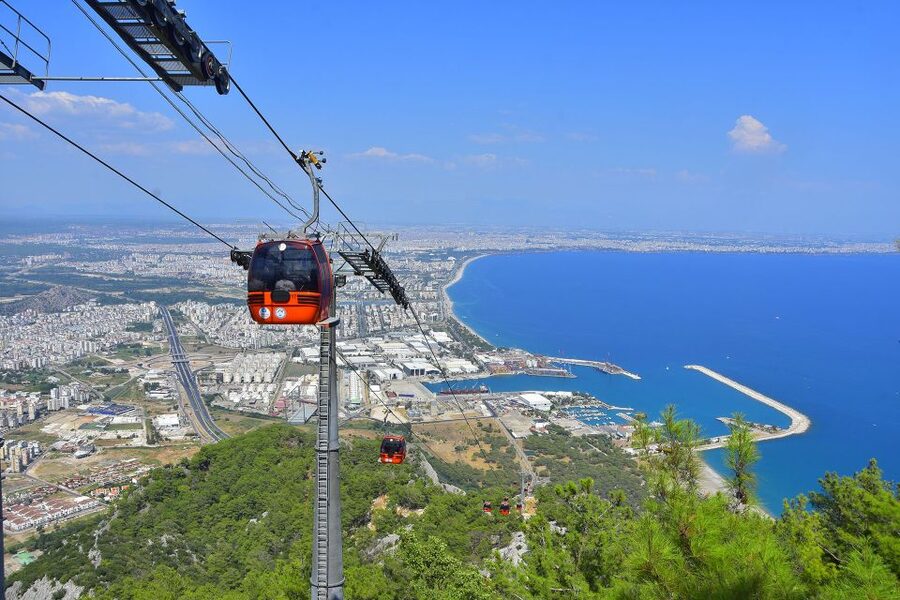 Antalya City Tour with Old Town (Kaleiçi) & Düden Waterfalls - Clock Tower, Fluted Minaret, and what old Antalya looks like in person