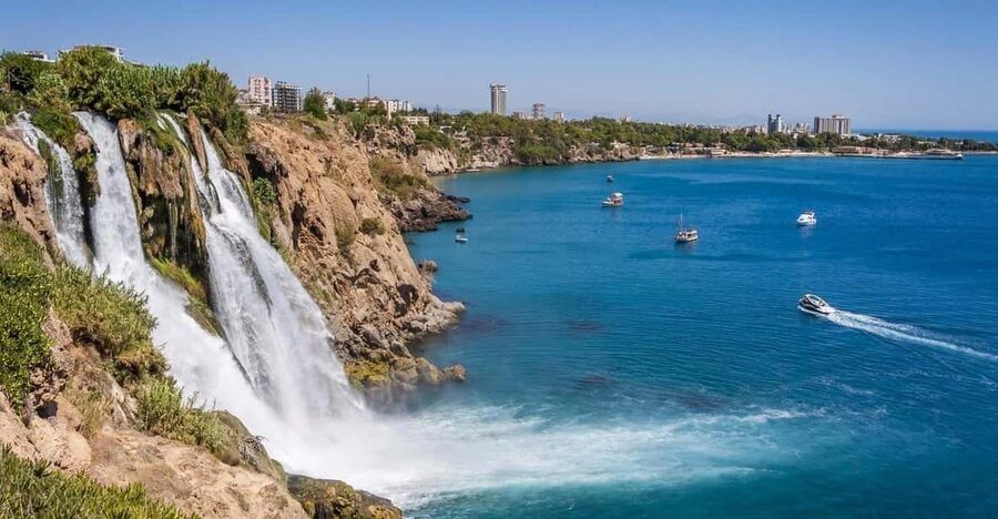 Antalya City Tour With Shopping, Waterfalls, and Boat Tour - Kaleici old town, Roman walls, and Hadrian’s Gate