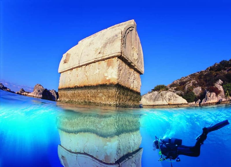 Antalya: Demre, Myra & Kekova Sunken City Guided Tour - Sailing to Kekova’s sunken city near Simena