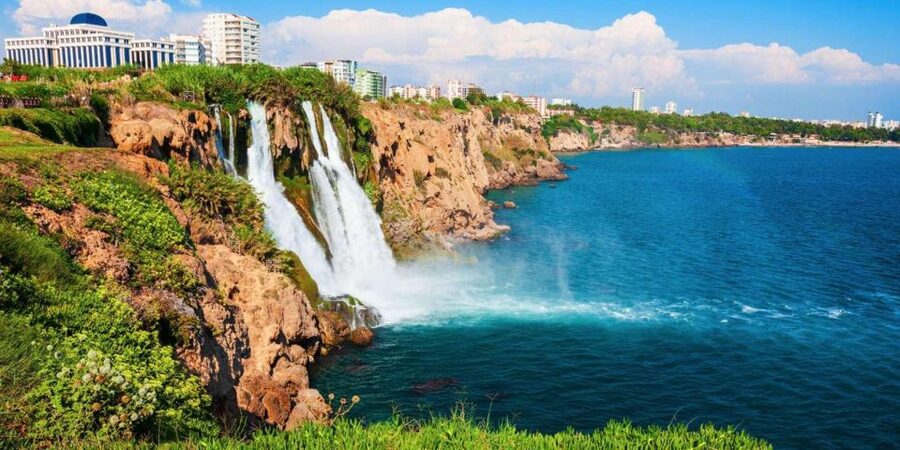 Antalya: Duden Waterfall Relax Boat Trip with Lunch - From Kundu Dock to the 40-Meter Lower Düden Waterfall