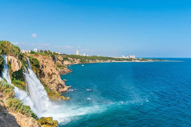 Antalya: Falez Cliffs & Waterfalls Boat Trip with Lunch - Lower Düden and Karpuzkaldıran Falls, the 45-Meter Sea-Drop