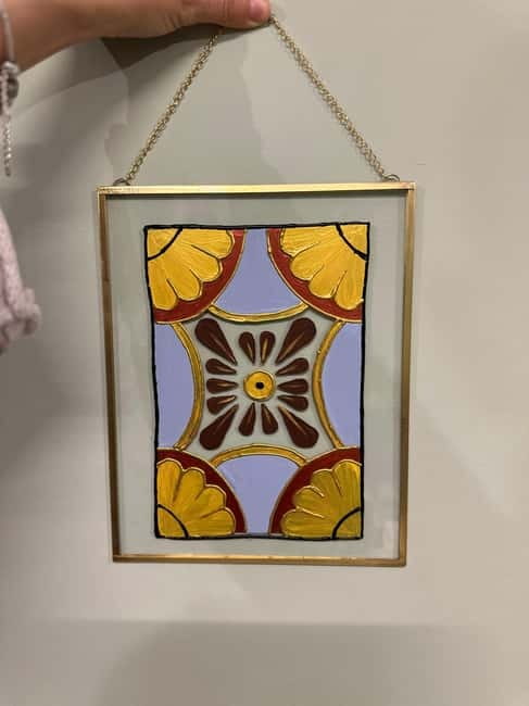 Antalya: Frame Glass Painting Workshop with Turkish Tea - Getting There in Antalya, the Meeting Point You Should Find