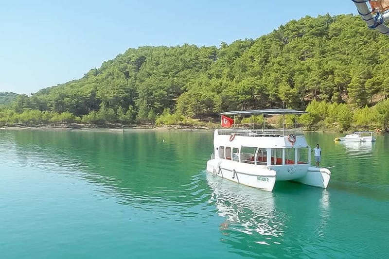 Antalya: Green Canyon Boat Trip w/Lunch near Green Lake - Lunch at the Lake: Open Buffet Food With Views